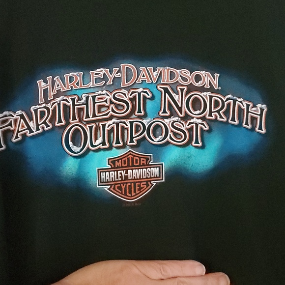 Harley-Davidson Farthest North Outpost Tee - Black - Picture 5 of 6